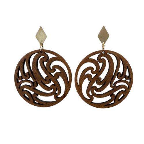 Ururangi Rimu Earrings