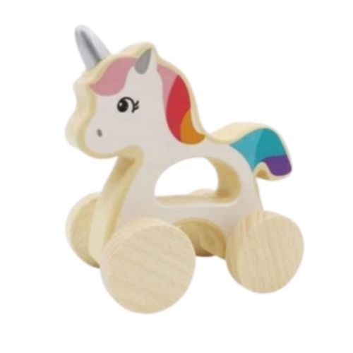 Wooden Unicorn Car