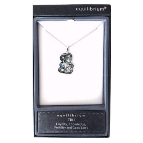 EQ SP Paua Tiki Pendant