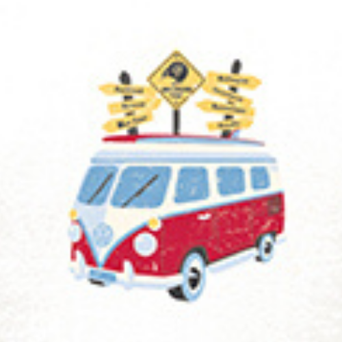 Adults Combi Signpost Tee - Cream - 2XL