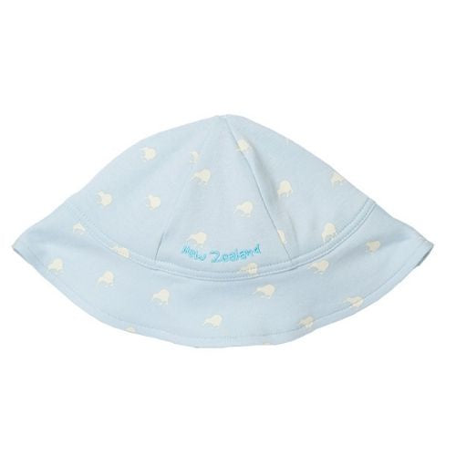 Kiwi & Friends Baby Kiwi Bucket Hat Sky Blue