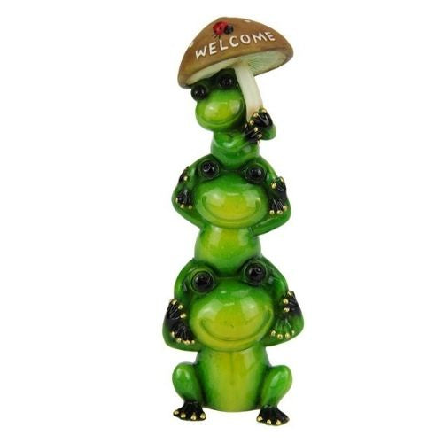 Triple Frog Welcome Mushroom