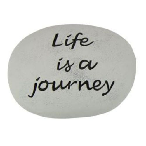 Inspirational Garden Rock - Life