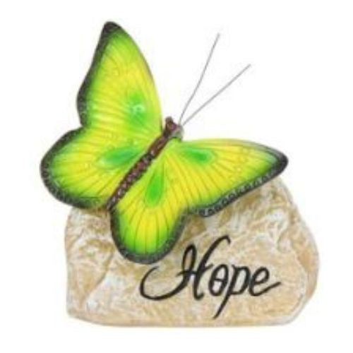 Inspirational Rock Butterfly - Hope