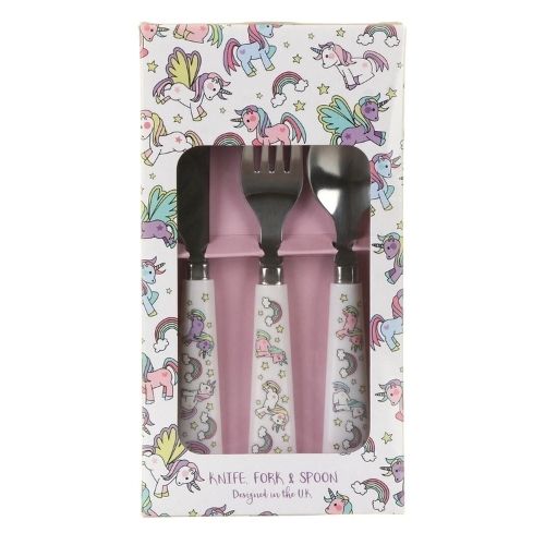 Little Stars Unicorn Cutlery Set