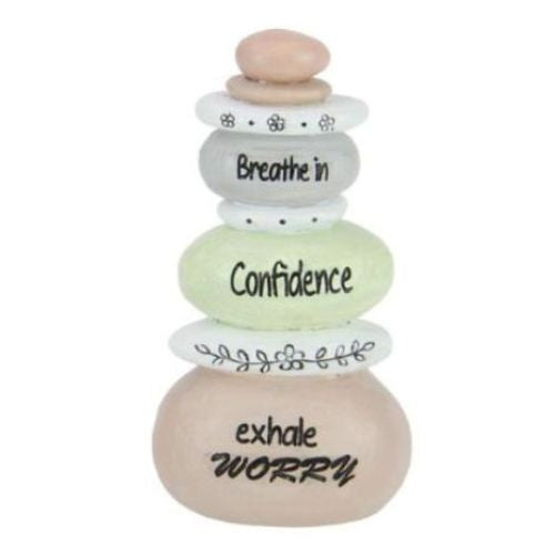 Inspirational Word Rocks - Breathe In