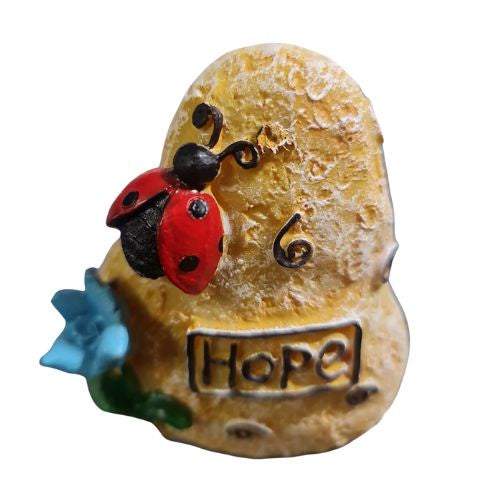 Inspirational Rock Insects - Hope