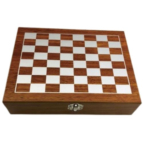 Harley Davidson Hip Flask and Chess Set