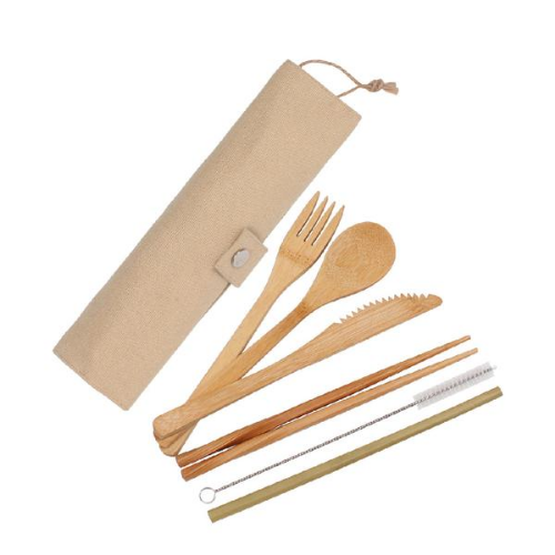 White Magic Eco Basics Reusable Bamboo Cutlery