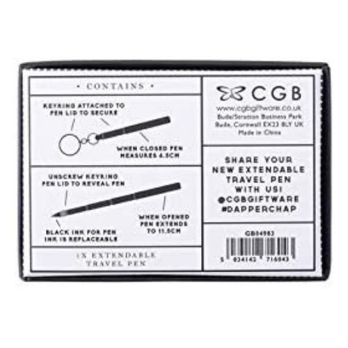 Dapper Chap Extendable Travel Pen