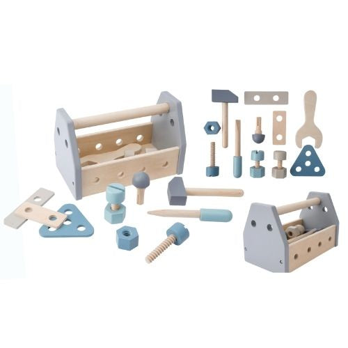 Wooden Toolbox Playset