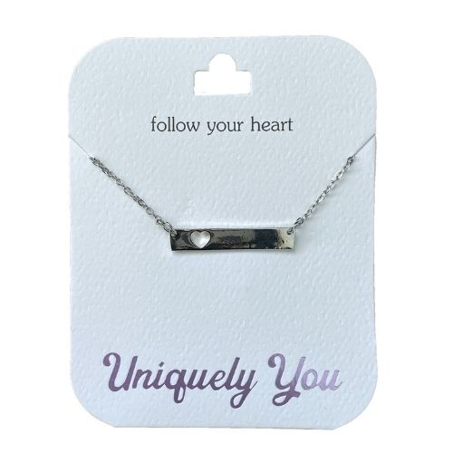 uniquely you pendant follow your heart