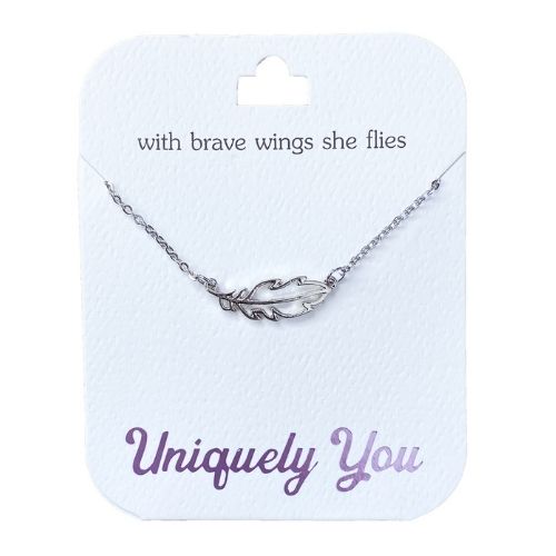 uniquely you pendant brave wings