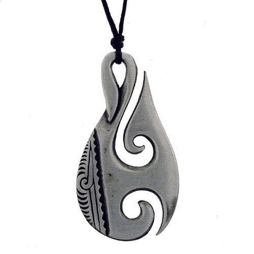 Hook Pewter Pendant