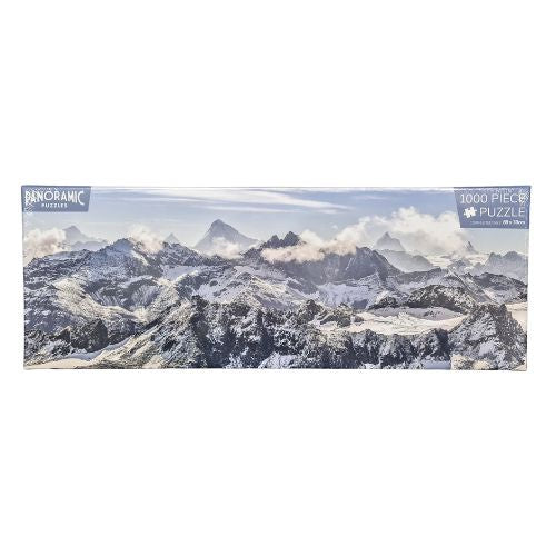 Winter Mountains Panoramic Jigsaw - 1000pc