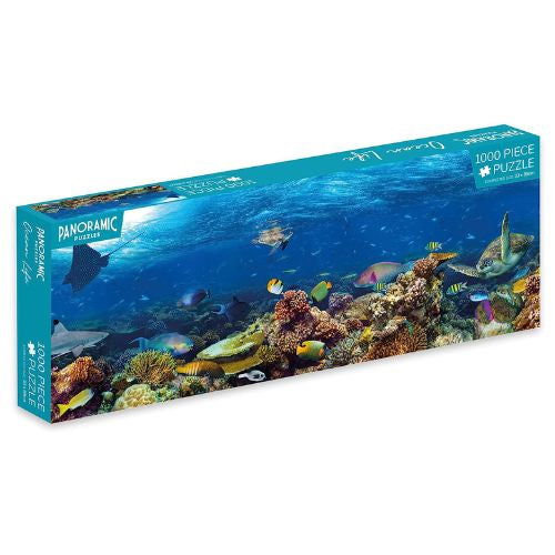 Ocean Life Panoramic Jigsaw - 1000pc