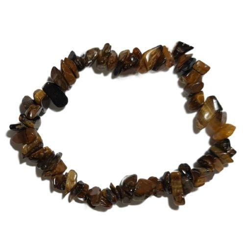 Tiger's Eye Chip Bracelet