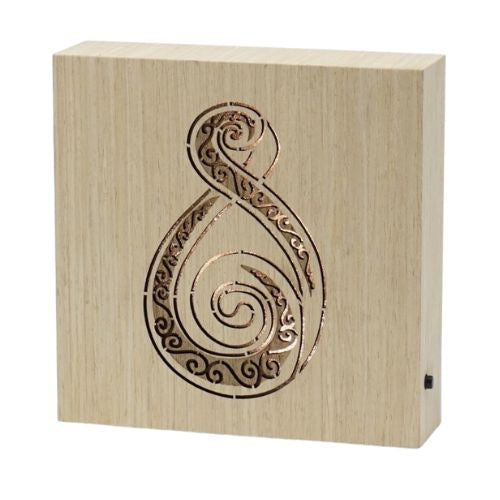 Twist Wooden LED Block