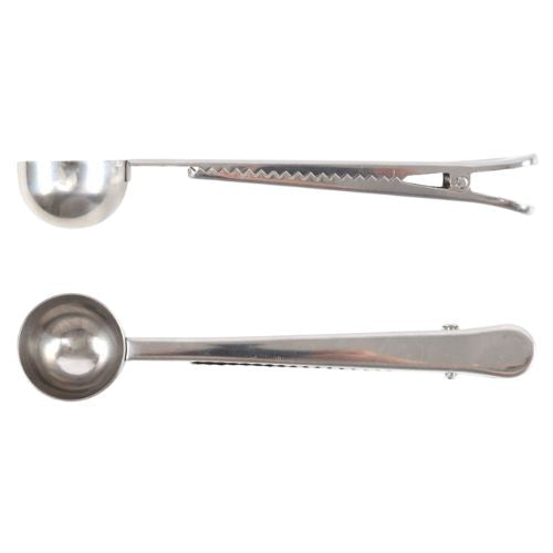 Dad Fuel Ceramic Mug and Metal Coffee Scoop Clip