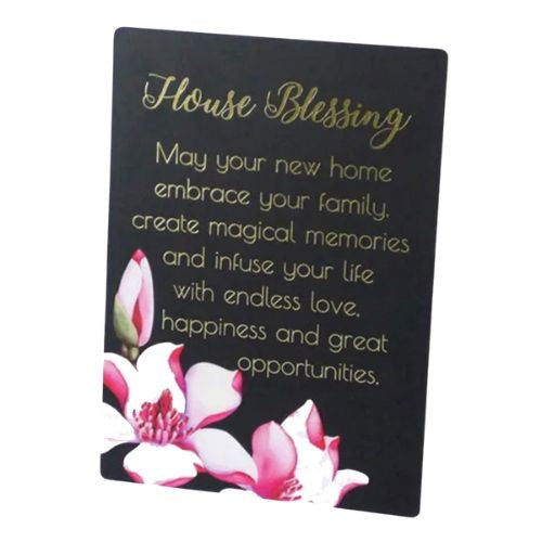 Spring Tempo Plaque House Blessing