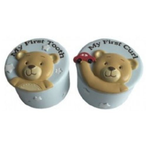Baby Bear First Tooth & Curl - Blue