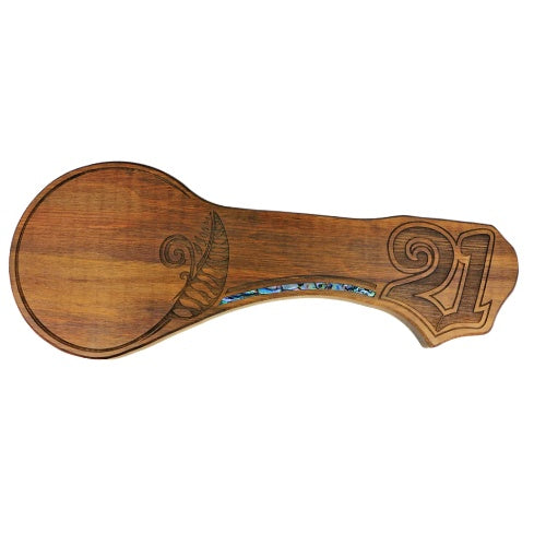 Rimu 21st Key - Evolving Koru Fern with 21 Plain