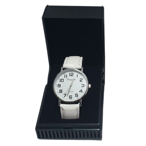 Ladies Watch - Large White Face