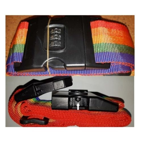 Combination Luggage Strap - Multi