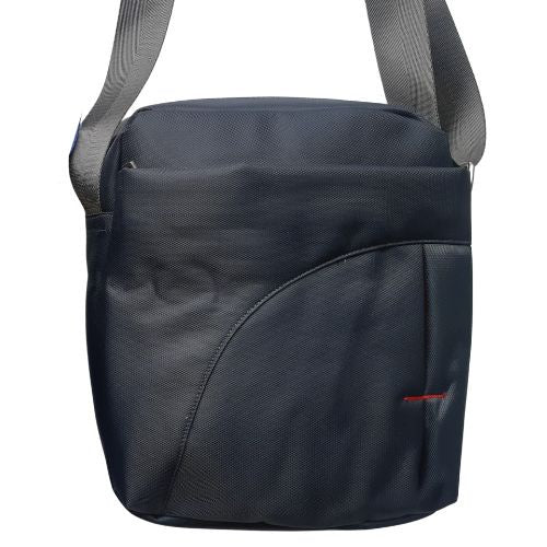 Grey Nylon Shoulder Bag