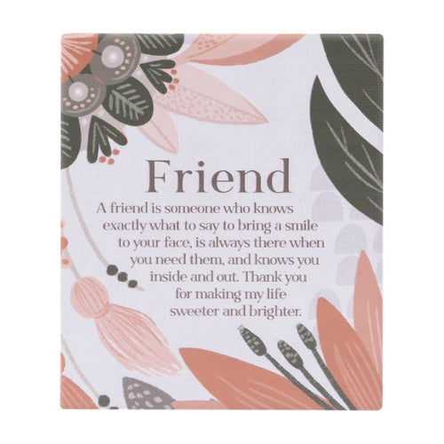 Amber Garden Verse - Friend