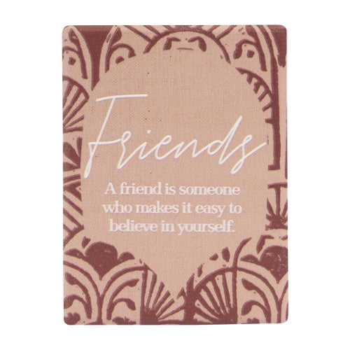 Amber Garden Ceramic Magnet - Friends