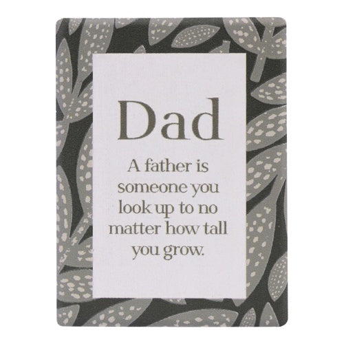 Amber Garden Ceramic Magnet - Dad