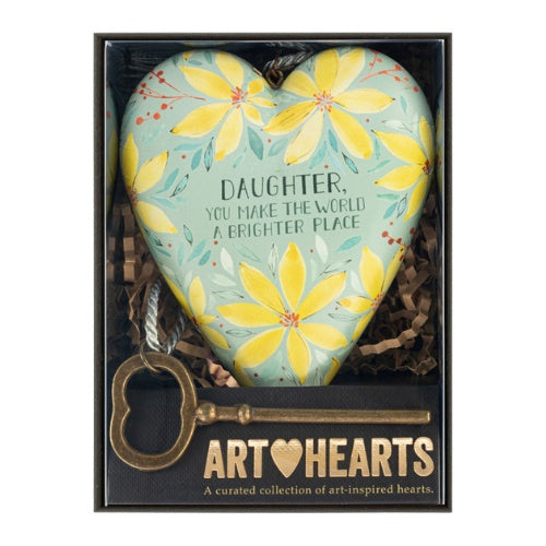 Demdaco Art Heart - Daughter