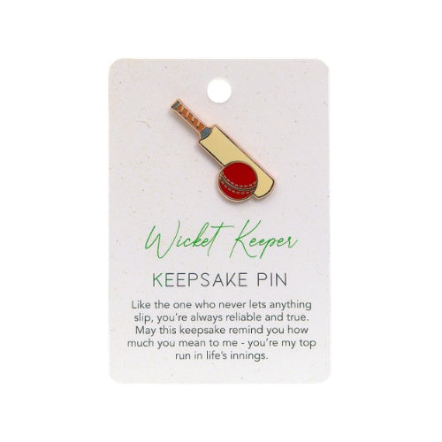 Wicket Keeper Pin