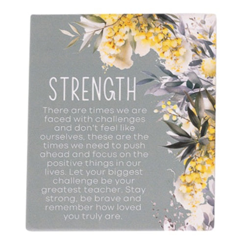 Native Blooms Verse - Strength