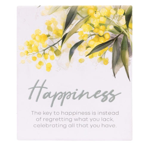 Native Blooms Verse - Happiness