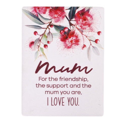 Native Blooms Ceramic Magnet - Mum