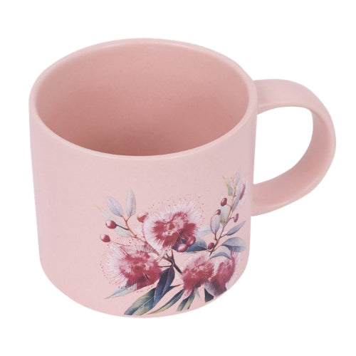 Native Blooms Floral Mug - Red