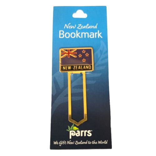 NZ Flag Metal Bookmark