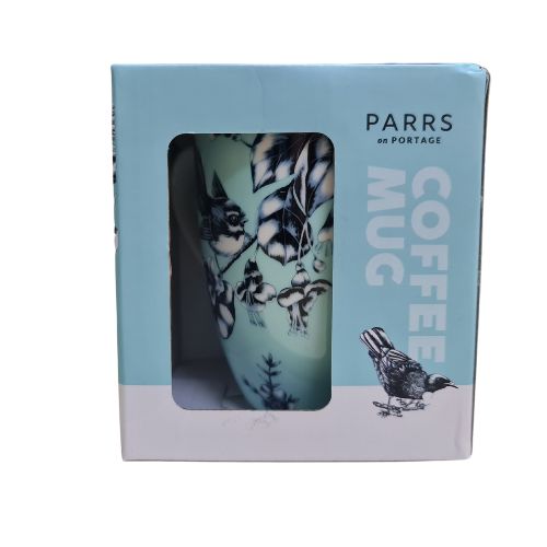 Birds Pastel Blue Coffee Mug