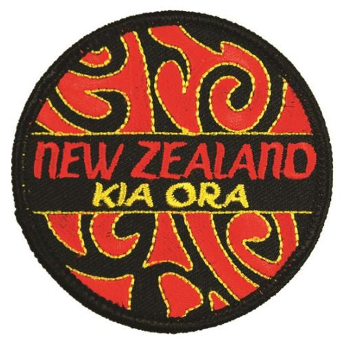 Kia Ora New Zealand Iron On Patch