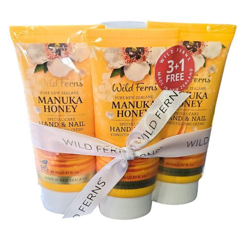 Manuka Honey Hand & Nail Creme 4pk