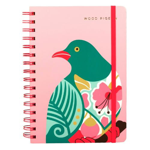 Wood Pigeon Birds Designer Notebook