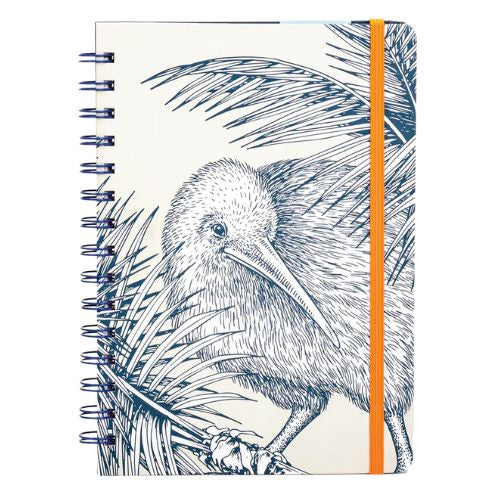 Kiwi Stripe Spiral Notebook