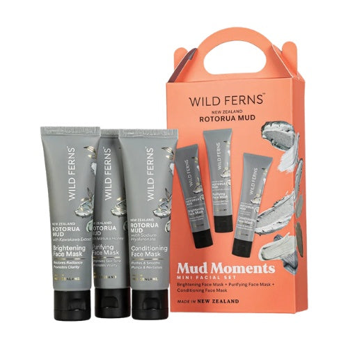 Wild Ferns Rotorua Mud Mini Facial Set - Mud Moments