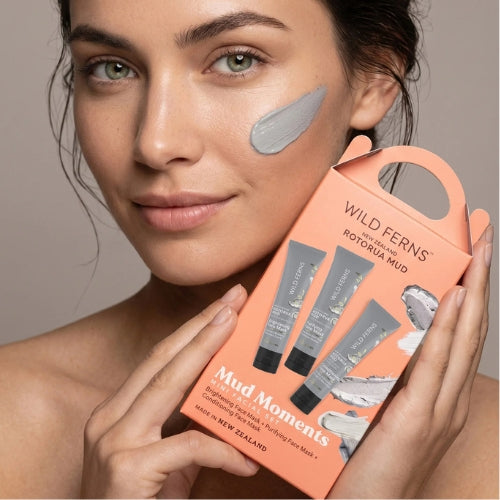Wild Ferns Rotorua Mud Mini Facial Set - Mud Moments