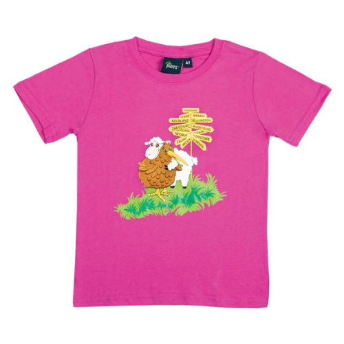 Kids Signs Tee - Pink