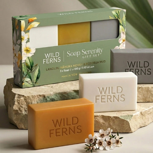 Wild Ferns Soap Serenity Gift Set