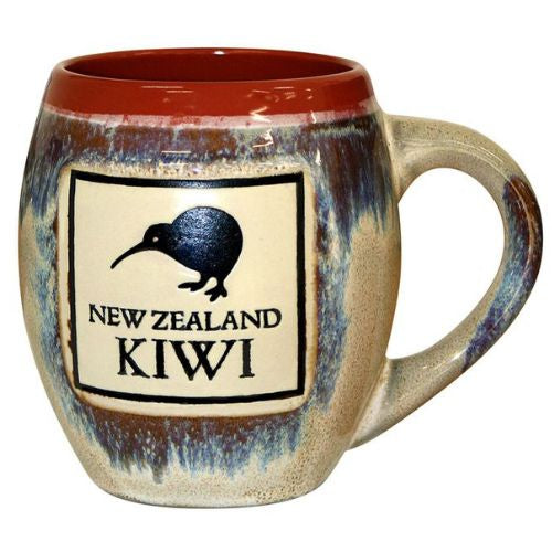 Kiwi Reactive Glaze Mug - Red