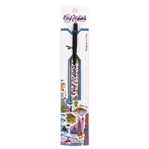 NZ Destinations Metal Pen